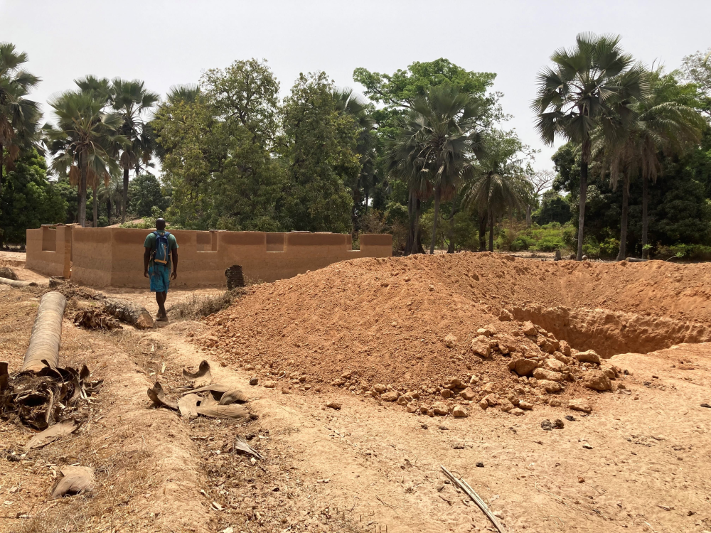 Fondation Louis Roederer Chantier maison d’hôtes en bauge Worofila. Casamance, 2021 ©Nzinga B. Mboup 1